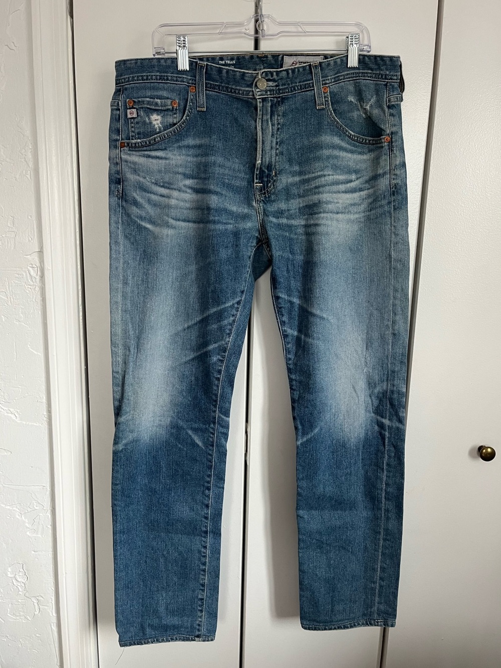 AG The Tellis Modern Slim Fit Jeans 36 Regular Medium Wash